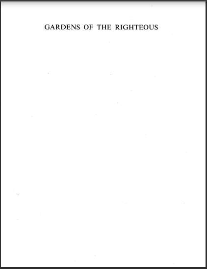 Gardens of the Righteous