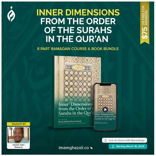 Inner Dimensions from the Order of the Surahs in the Qur’an