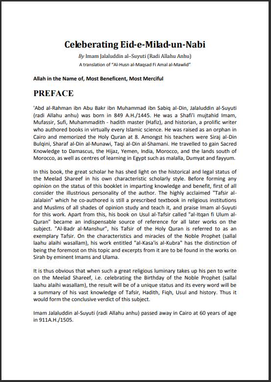 Celebrating Eid-e-Milad-un-Nabi